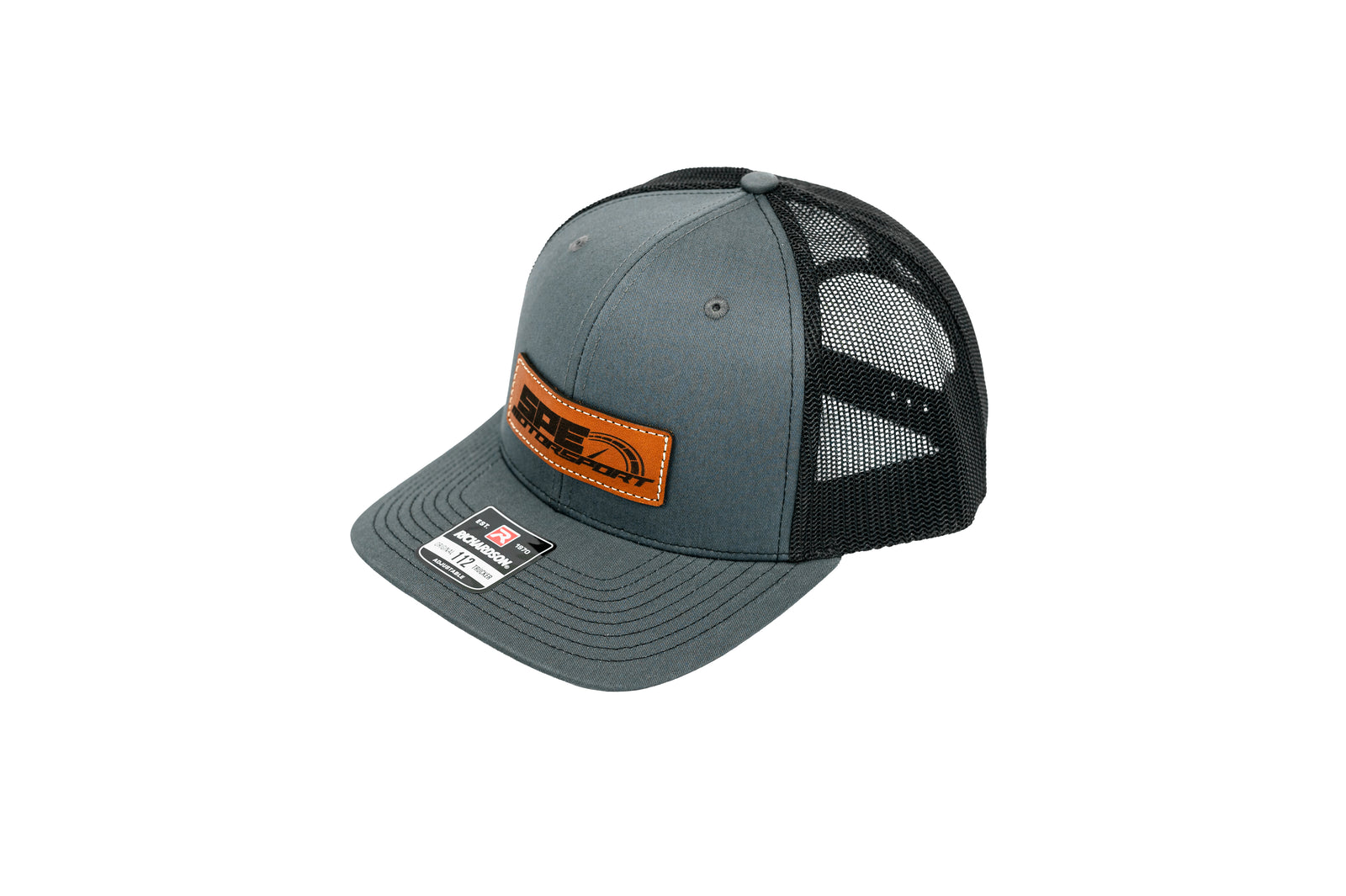 SPE Motorsport Logo Leather Patch Hat