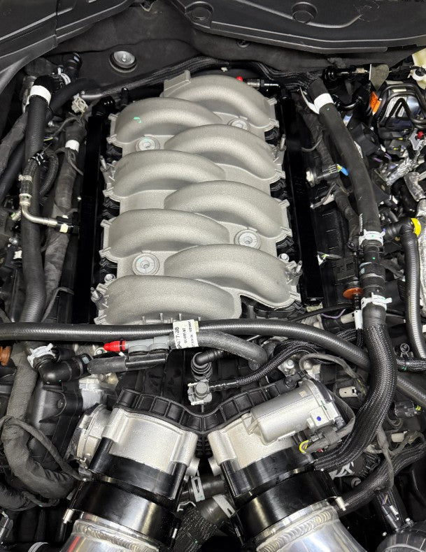 -8AN Billet Fuel Rails for the S650: Clean Flow, Clean Install: The "Do It Once" Kit.