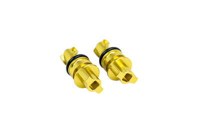 6.7 Powerstroke Radiator Drain Plug billet upgrade Set