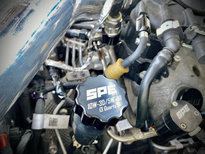 SCRATCH & DENT SPE Motorsport 2011-2023 6.7L Powerstroke Billet Oil Cap