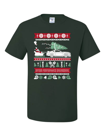 SPE Motorsport Ugly Christmas T-Shirt - Mustang & Powerstroke